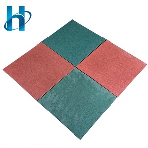 <span class=keywords><strong>HUHA</strong></span> de fábrica a buen precio, baldosas de goma para patio de recreo al aire libre para proteger al usuario, alfombrilla de suelo de goma para área de juegos - Product Image 6