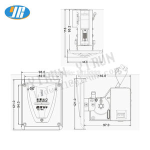 Salida de dispensador de boletos de alta velocidad para juegos que funcionan con monedas Distribución eficiente de boletos - Product Image 4