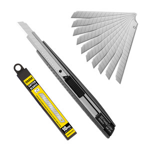 Coltelli retrattili con manico in ABS in lega di alluminio per impieghi gravosi coltello multiuso per taglierina con lama a scatto da 9mm - Product Image 2