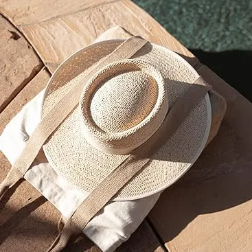Kadınlar için büyük plaj çantası seyahat tote plaj tatil çanta şapka tutan jüt çuval Tote el İpli çanta