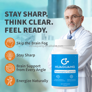 Cápsulas de cerebro nootrópicas de alta calidad, cápsulas de cerebro alfa, suplemento de cerebro nootrópico de enfoque de memoria para adultos - Product Image 4