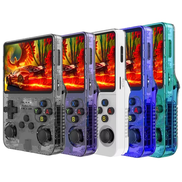 2025 Newly Air Version 128GB R36S PS K36 X6 Mini Portable Retro Video Handheld Game Console