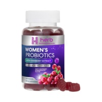 Gummies probiotiques en marque blanche OEM/ODM, 60 pièces, soutien immunitaire quotidien, santé digestive, complément vitaminique, certifié halal