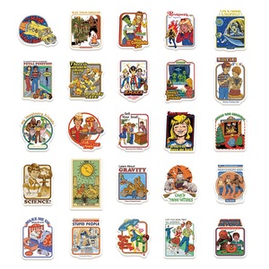 50 autocollants d'horreur américains pour skateboard, bouteille, voiture, décoration, affiche de <span class=keywords><strong>film</strong></span> effrayant - Product Image 3