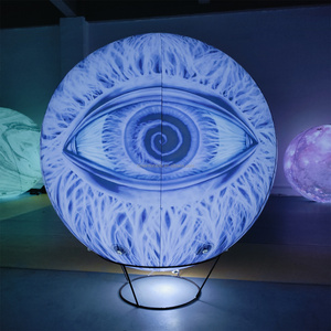 2m 3m bulbo oculare gonfiabile evento di Halloween Led RGB illuminazione paurosa PVC palla gonfiabile occhio - Product Image 5