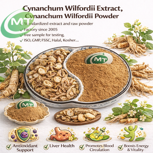 Extrait naturel de Cynanchum Wilfordii, extrait de racine pour aliments fonctionnels et compléments à base de plantes, fabriqué en usine GMP FSSC - Product Image 1