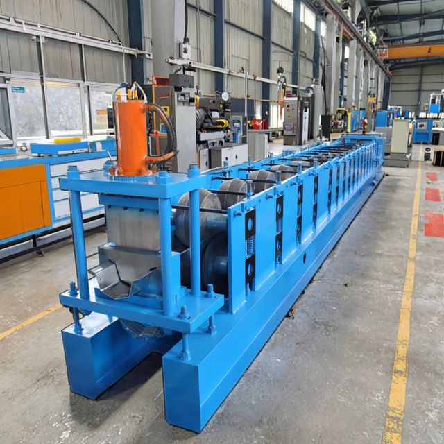 Factory Customized Greenhouse Steel Galvanized Gutter Roll Forming Machine Automatic Efficient Durable for Rain Gutter Making
