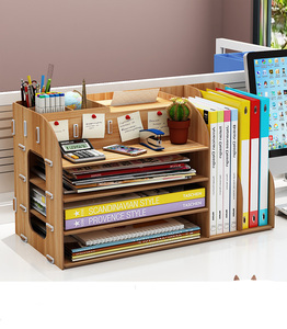 Máy Tính Để Bàn Nhận Hộp A4 Giấy Và Cuốn Sách Thư Mục Bút Xi Lanh Vẽ Giấy Khăn Văn Phòng Phẩm Kệ Sinh Viên Ký Túc Xá Tạo Tác - Product Image 3