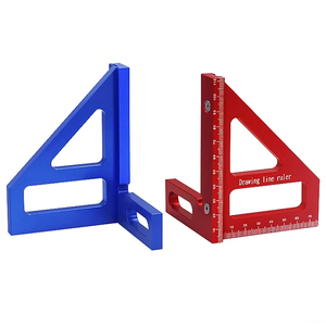Ağaç İşleme kare iletki alüminyum alaşım gönye üçgen cetvel ölçme aracı mühendis marangoz için - Product Image 5