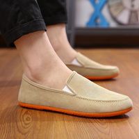 Chaussures en toile pour hommes d'été, style décontracté et tendance, respirantes, type Old Beijing