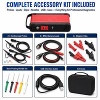Osciloscopio UDIAG OS100 de 4 Canales, Ancho de Banda de 100MHz, Muestreo de 1GSa/s, Osciloscopio de Diagnóstico Automotriz OBD2 para Automóviles, Camiones y Talleres
