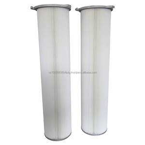 Filtre à air industriel de polyester de silo de ciment de filtre de cartouche de poussière de Ptfe de membrane de cylindre - Product Image 2