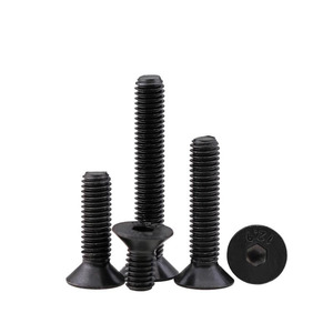 M1.6 M2 M2.5 M3 M4 M5 M6 M8 Oxit Đen grade12.9 thép din7991 lục giác ổ cắm Hex đầu bu lông vít Metric - Product Image 3