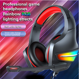 Con micrófono Led Light Auriculares <span class=keywords><strong>Gamer</strong></span> Usb Auriculares con cable Auriculares para Ps4 Xbox <span class=keywords><strong>PC</strong></span> Computer Ear Gaming Headset - Product Image 4