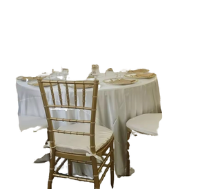 Chaise de banquet commerciale en acrylique transparent durable et portable pour hôtel, en plastique transparent, vente en gros - Product Image 1