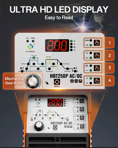 Machine à souder HITBOX HBT250P ACDC AC - Product Image 1