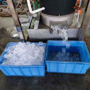 Machine à glaçons tubulaires commerciale de 3 tonnes par 24 heures, machine à glaçons tubulaires de 5 tonnes, refroidissement par air et eau pour la transformation des produits de la mer, l'industrie alimentaire - Product Image 4