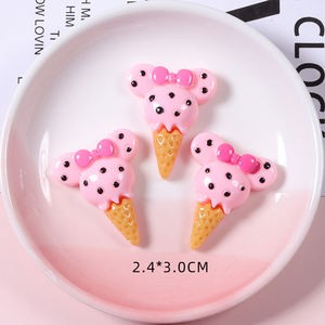 Moule alimentaire en résine époxy, 1200 ml, accessoires, breloques Slime, Mickey, <span class=keywords><strong>Minnie</strong></span>, Biscuit, glace, vente en gros - Product Image 3