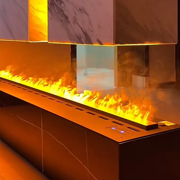 Support de cheminée Tv flamme décorative 3d vapeur vapeur eau cheminée gaz cheminée