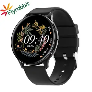 Flybluetooth Bluetooth çağrı ile 2024 moda bayanlar akıllı saat ucuz kalp hızı kan basıncı spor izle kadın Smartwatch kadınlar