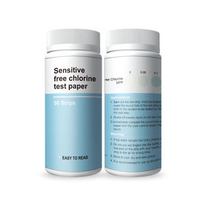 Bandelettes de <span class=keywords><strong>test</strong></span> de <span class=keywords><strong>chlore</strong></span> libre haute sensibilité Bandelettes de <span class=keywords><strong>test</strong></span> d'<span class=keywords><strong>eau</strong></span> <span class=keywords><strong>potable</strong></span> - Product Image 1