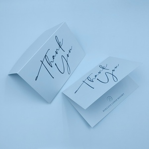 <span class=keywords><strong>Papel</strong></span> corrugado Lámina de oro Estampado en caliente 6X4 pulgadas 350gsm Acabado negro mate Niño y adulto Gracias por <span class=keywords><strong>comprar</strong></span> nuestras tarjetas de producto - Product Image 2