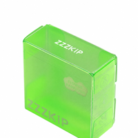 Emballage universel en PET vert pour petits écouteurs, boîte d'affichage transparente pour bouchons d'oreilles, étui transparent pour appareils électroniques 3C