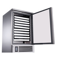 Congélateur-chiller vertical professionnel en acier inoxydable à 15 plateaux pour restaurant, traiteur et cuisine