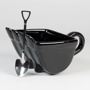 Taza de Café y Cenicero Multifuncional con Modelo de Cucharón de Excavadora 3D Creativo LM LM25527 con Forma de Pala/Cuchara - Product Image 2