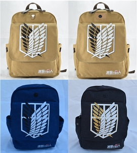 Mochila <span class=keywords><strong>de</strong></span> Lona Popular <span class=keywords><strong>de</strong></span> <span class=keywords><strong>Ataque</strong></span> a <span class=keywords><strong>los</strong></span> <span class=keywords><strong>Titanes</strong></span>, Diseño <span class=keywords><strong>de</strong></span> Anime, Bolsa Escolar con Cremallera - Product Image 2