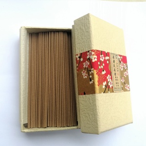 Incienso Japonés Natural de Sándalo Sin Bambú, Set de Regalo en Caja, Varillas de Incienso de Sándalo - Product Image 1