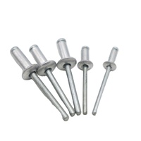 Rivets aveugles argentés haute résistance semi-creux