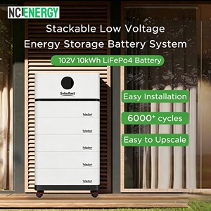 4pcs Stack-<b>mounted</b> High Voltage Home Solar 20.88kWh <b>Battery</b> Pack for Residential Hybrid Grid On-Grid/Off-Grid Use - Product Image 2