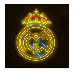 Bất Madrid CF Logo <span class=keywords><strong>Led</strong></span> Neon dấu hiệu cho người hâm mộ thể thao 'phòng ngủ trò chơi phòng cafe trang trí nội thất Đèn tường cho các công ty công viên xe taxi trang trí - Product Image 2