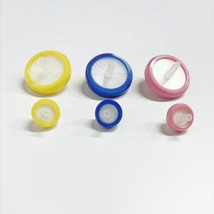 0.22um 0.45um Uso en laboratorio Diferentes <span class=keywords><strong>colores</strong></span> Nylon PTFE MCE PVDF Material Filtro de jeringa individual estéril - Product Image 5