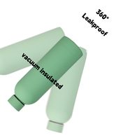 Bouteille d'eau isotherme en acier inoxydable 304 à double paroi, anti-fuite, couleurs personnalisées, qualité supérieure, 500 ml (17 oz) pour le voyage – Vente en gros