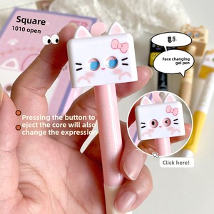 2026 Kreativer <span class=keywords><strong>Murat</strong></span> Welpen- und Katzen-Gelstift für Kinder und Grundschüler, Kunststoff, 0,5 mm Spitze, in Box, schnelltrocknend & geschmeidig - Product Image 4