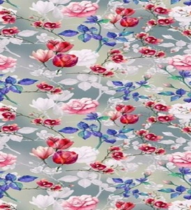 High Quality <b>Custom</b> Lightweight 80 GSM Digital <b>Printed</b> <b>Muslin</b> <b>Fabric</b> for Garments Sewing & Dressmaking - Product Image 3