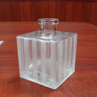 Bouteilles vides de diffuseur de parfum de fantaisie en verre clair de 200ML 20cl décoratives