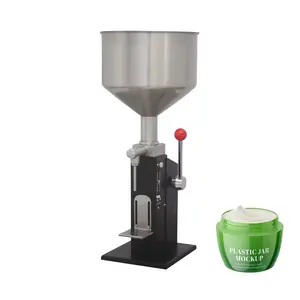 Best price A03 manual filling machine small scale bottle liquid ketchup piston filling machine for cosmetics food