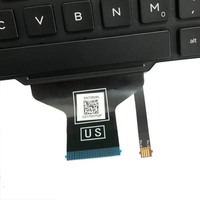 لوحة مفاتيح إنجليزية أمريكية مضاءة خلفيًا لأجهزة Dell Latitude 5400 5410 7400 7410 مع مؤشر تراكبوينت بديل