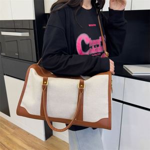 Customized Large Capacity Business Travel Storage <b>Bag</b> Canvas Zipper Closure Unisex <b>Sports</b> Gym <b>Bag</b> Boarding Tote <b>Bag</b> for <b>Outdoor</b> - Product Image 6