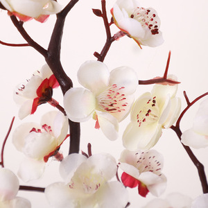 Flores Artificiales de Ciruelo de Alta Simulación para Decoración del Año Nuevo Chino, Arreglos para Mesa de Sala de Estar - Product Image 1