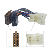 Câble adaptateur de faisceau de câblage audio personnalisé pour moto et voiture, connecteur 6+6, extension AUX pour boîtier CD