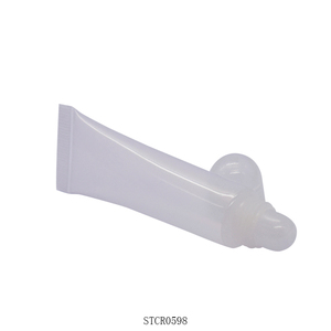 15ml Clear Squeeze Lip Gloss <b>Tubes</b> <b>Plastic</b> Empty Cosmetic Packaging Soft <b>Tube</b> with Applicator - Product Image 4