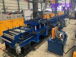 Automatische C/Z Pfetten walzen form maschinenbau Herstellung New Condition Farm mit Lager motor Getriebe SPS-Motor - Product Image 3