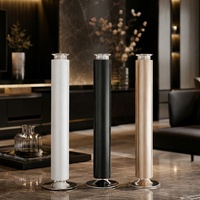 Diffuseur de parfum d'intérieur de luxe avec contrôle par application, en métal, batterie rechargeable Type-C, conception biphasée, éclairage LED, pour la maison