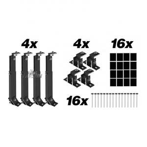 FarSun Nuevo Diseño de Soporte de Trípode Ajustable de Aluminio para Paneles Solares, Sistema de Montaje Triangular - Product Image 3