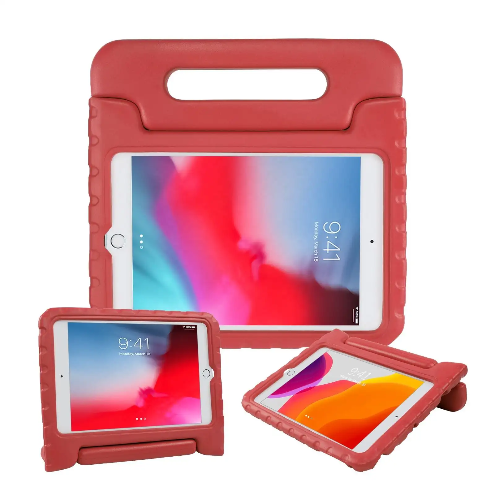 for iPad Mini1-5th Gen 7'' Non-toxic Light Weight Shockproof Soft EVA Foam Tablet Case Cover