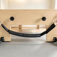 Reformer Pilates en Bois d'Érable avec Tour, Trapèze et Cadillac – Machine Pilates Combinée avec Lit Pilates à Rails Complets pour Studio et Entraînement à Domicile